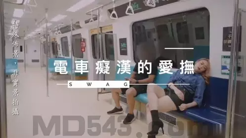 SWAG疑似在台X捷運拍片系列 捷運車廂之電車痴漢的愛撫