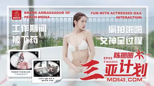 PMD-003 【陈圆圆】 三亚企划EP02 工作期间被下药 偷拍啪啪女神全过程 【蜜桃影像传媒】