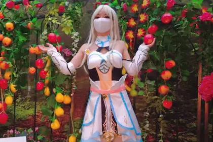 【91茄子】 【甜心宝贝】COS原神魔诗诗的救赎