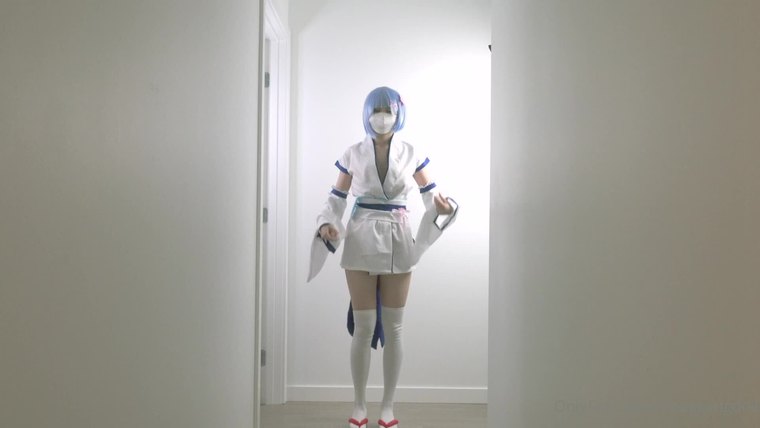HongKongDoll 【玩偶姐姐】 - 雷姆裸体宅舞初体验 肥宅少女失败连连