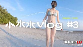 私人海滩大胆露出做爱 【小水水】 大象传媒